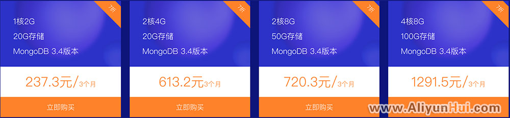 阿里云云数据库MongoDB折扣优惠