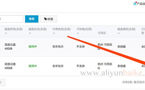阿里云ECS云服务器系统盘不够用怎么办？磁盘扩容功能了解一下