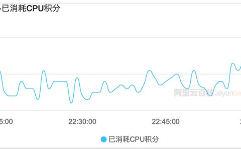 阿里云突发性能云服务器如何查看CPU积分使用情况