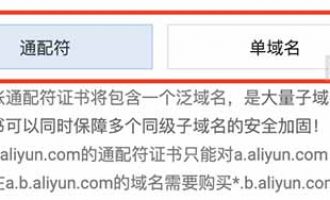 阿里云SSL证书域名类型通配符、单域名和多域名区别及选择攻略