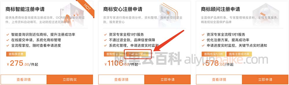 阿里云商标注册优惠活动