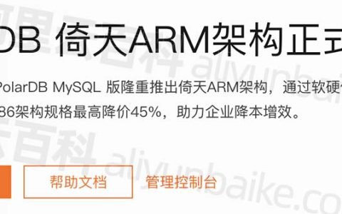 阿里云PolarDB数据库倚天ARM架构详解