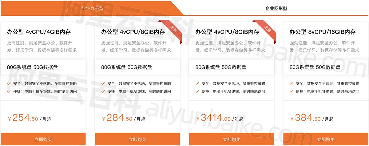 阿里云无影云电脑价格