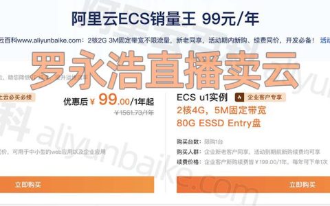 罗永浩首度直播卖云，瞧瞧有哪些令人激动的优惠价格？