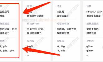 阿里云企业级应用如何选择云服务器ECS配置？