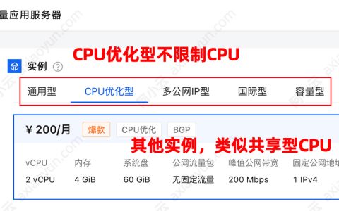 阿里云轻量应用服务器CPU是共享还是独享？高负载会资源争夺吗？