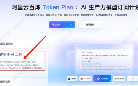 阿里云Token Plan支持哪些AI编程工具？